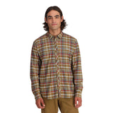 Simms Men's Bugstopper Stone Cold Long-Sleeve Shirt - Simms Chestnut Multi Plaid