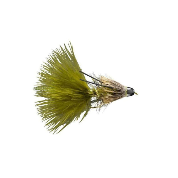Conehead Bow River Bugger - Olive - Size 4
