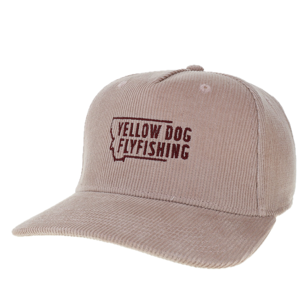Yellow Dog Roadie Hat - Dusty Rose Corduroy