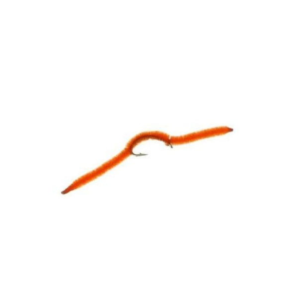 San Juan Worm - Fire Orange - Size 10