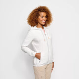 Orvis Women's Open Air Caster Hooded Zip-Up Jacket - White