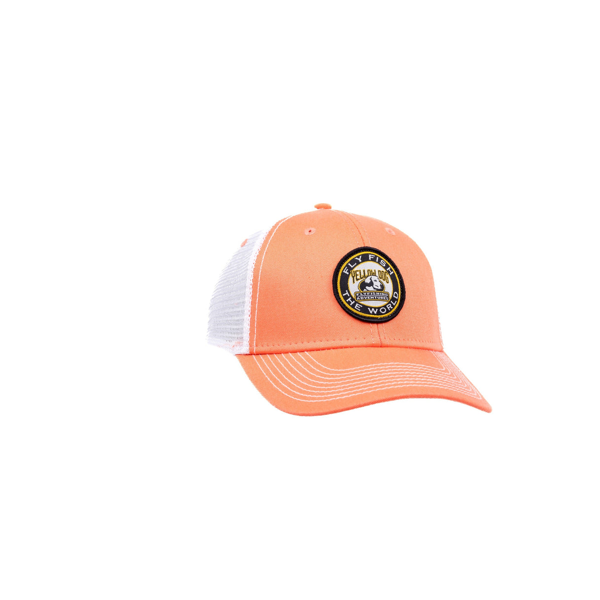 Yellow Dog Mesh Fizz/White Trucker Hat
