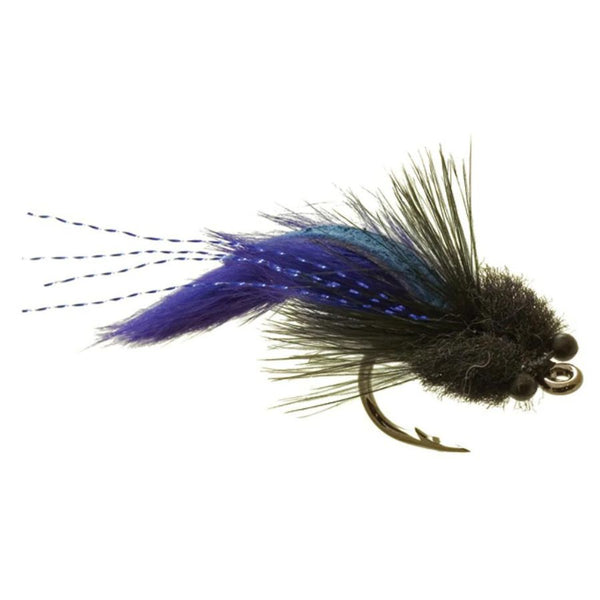 Tarpon Toad - Purple/Black - Size 1/0