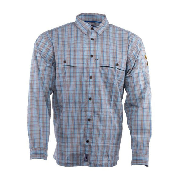 Patagonia Men's Island Hopper Shirt - YD Logo - Down River: Steam Blue