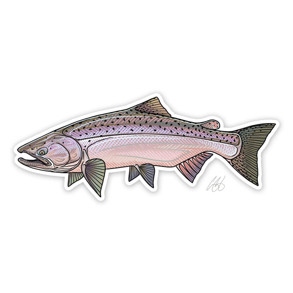 Underwood Chinook Salmon Sticker