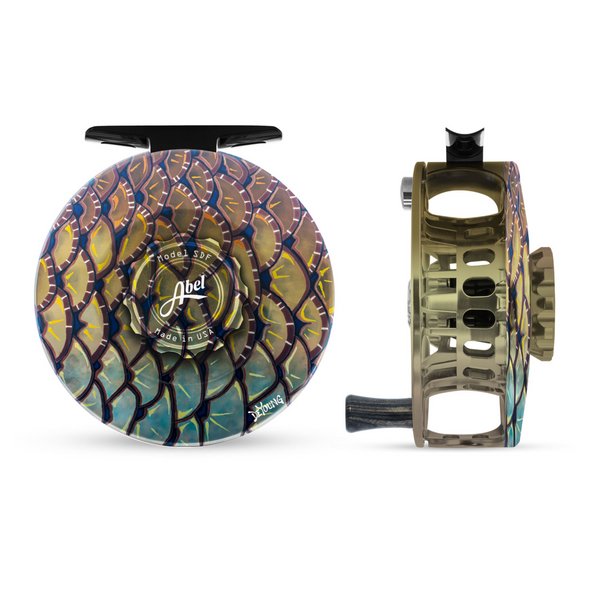 Abel SDF Solid Fly Reel - DeYoung Carp Flank