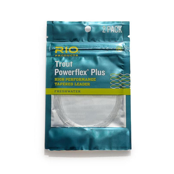 RIO Powerflex Plus Trout 12' Leaders 2 Pack