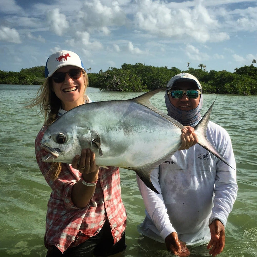 yellow-dog-flyfish CLIENT REPORT: PESCA MAYA DAY TRIP PERMIT.