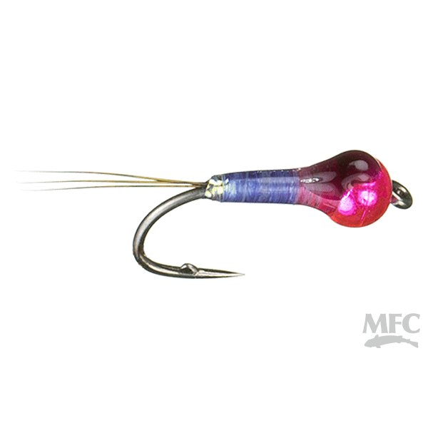 Montana Fly Company Lucent Tag Perdigon - Purple/Fl. Pink.