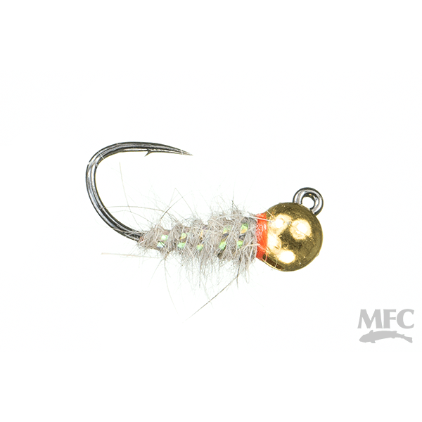 Jig Sexy Walt's Worm - Natural/Gold Bead