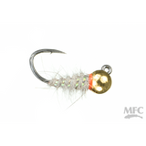 Jig Sexy Walt's Worm - Natural/Gold Bead