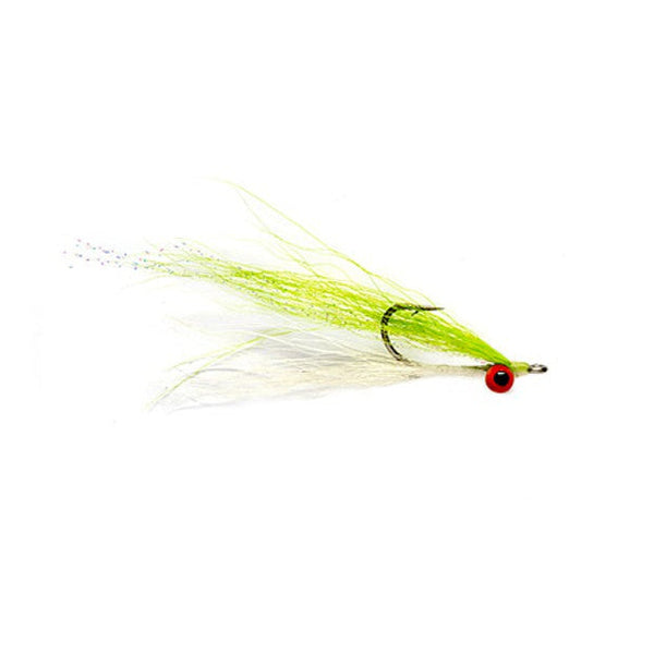 Clouser Minnow - Chartreuse/White