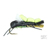 Montana Fly Company Fuzzy Fat Albert - Black/Green - Size 14.