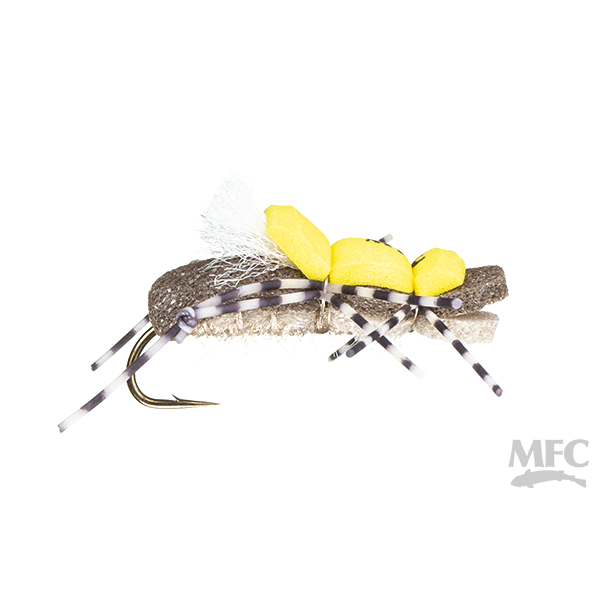 Montana Fly Company Fuzzy Fat Albert - Tan/Brown - Size 10.