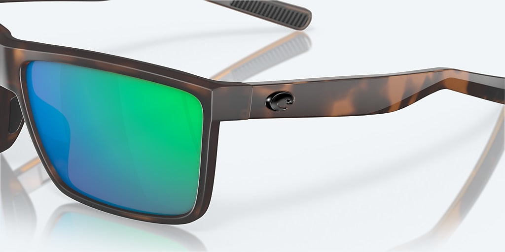 Costa RINCONCITO Sunglasses - Matte Tortoise/Green Mirror 580P