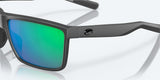 Costa RINCONCITO Sunglasses - Matte Gray/Green Mirror 580P
