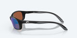 Costa BRINE Sunglasses - Matte Black/Green Mirror 580G