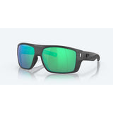 Costa DIEGO Sunglasses - Matte Gray/Green Mirror 580G