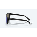 Costa MAINSAIL Sunglasses - Matte Black/Blue Mirror 580G