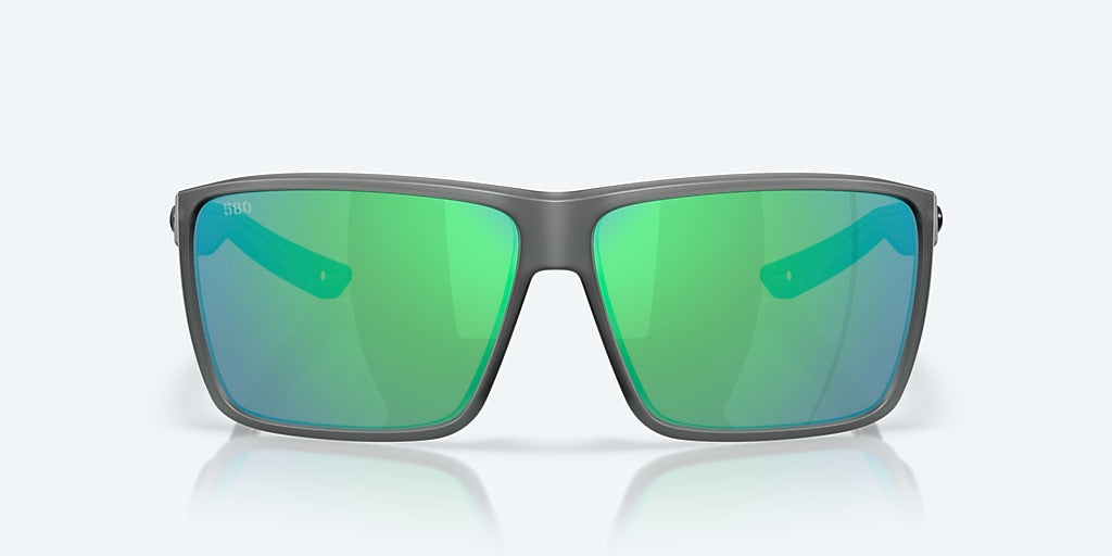Costa RINCON II Sunglasses - Matte Smoke Crystal/Green Mirror 580G