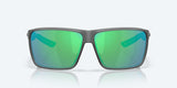 Costa RINCON II Sunglasses - Matte Smoke Crystal/Green Mirror 580G