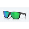 Costa Broadbill II XL - Matte Black / Green Mirror 580P