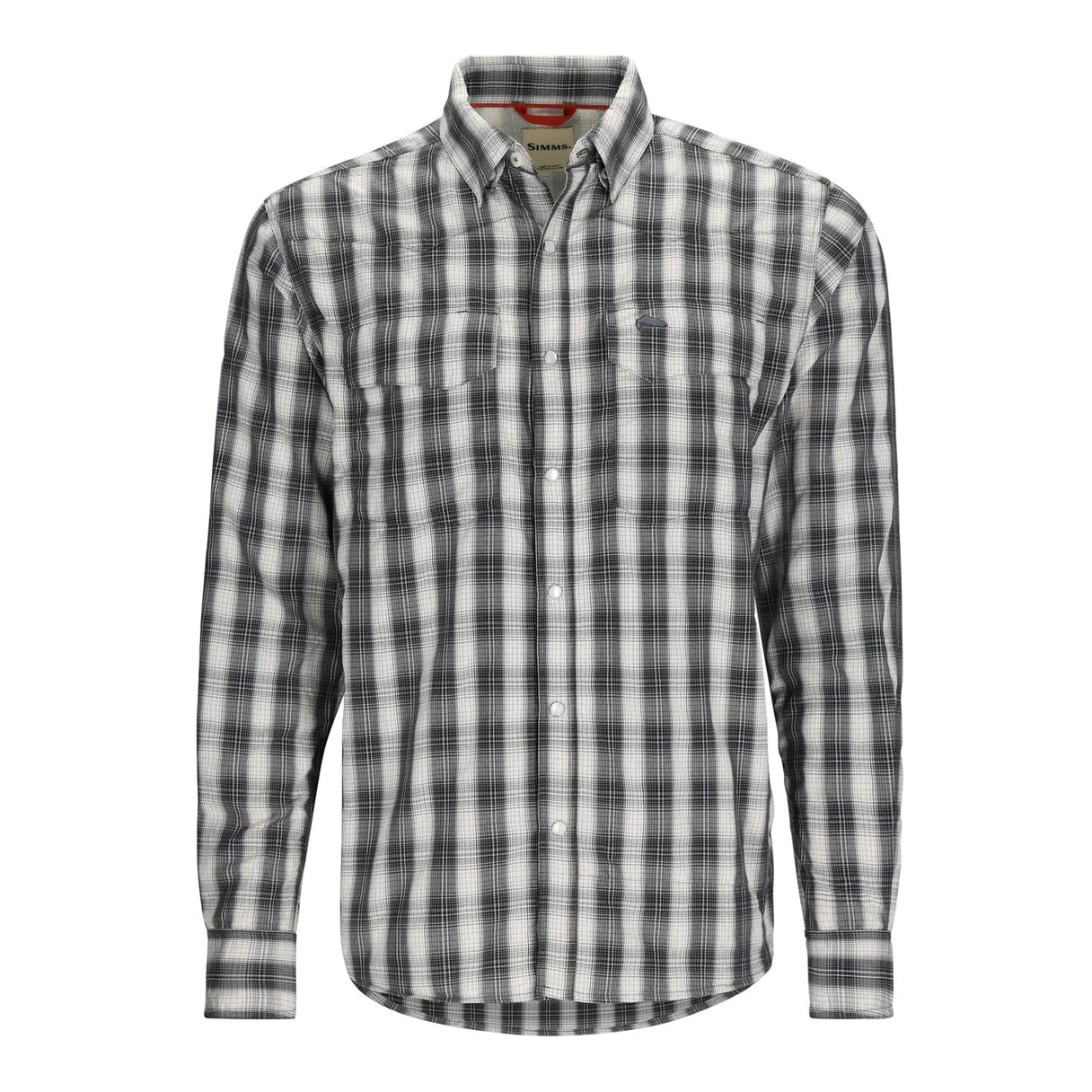 Simms M's Gallatin Flannel LS Shirt - Fin & Fire Fly Shop