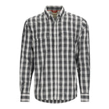 Simms Men's Big Sky Long-Sleeve Shirt - Black Plaid