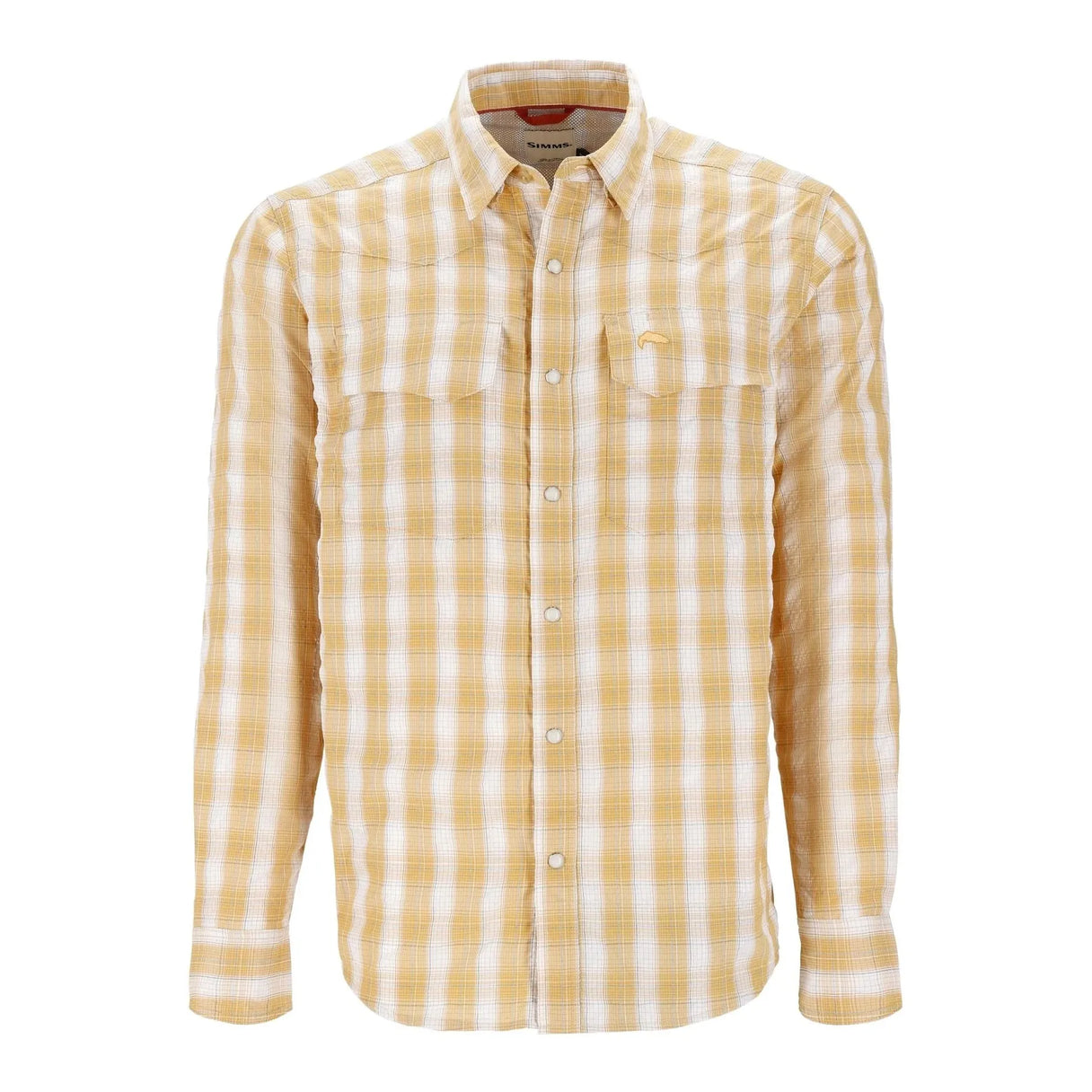 Simms Men's Big Sky LS Shirt - Baltic Amber