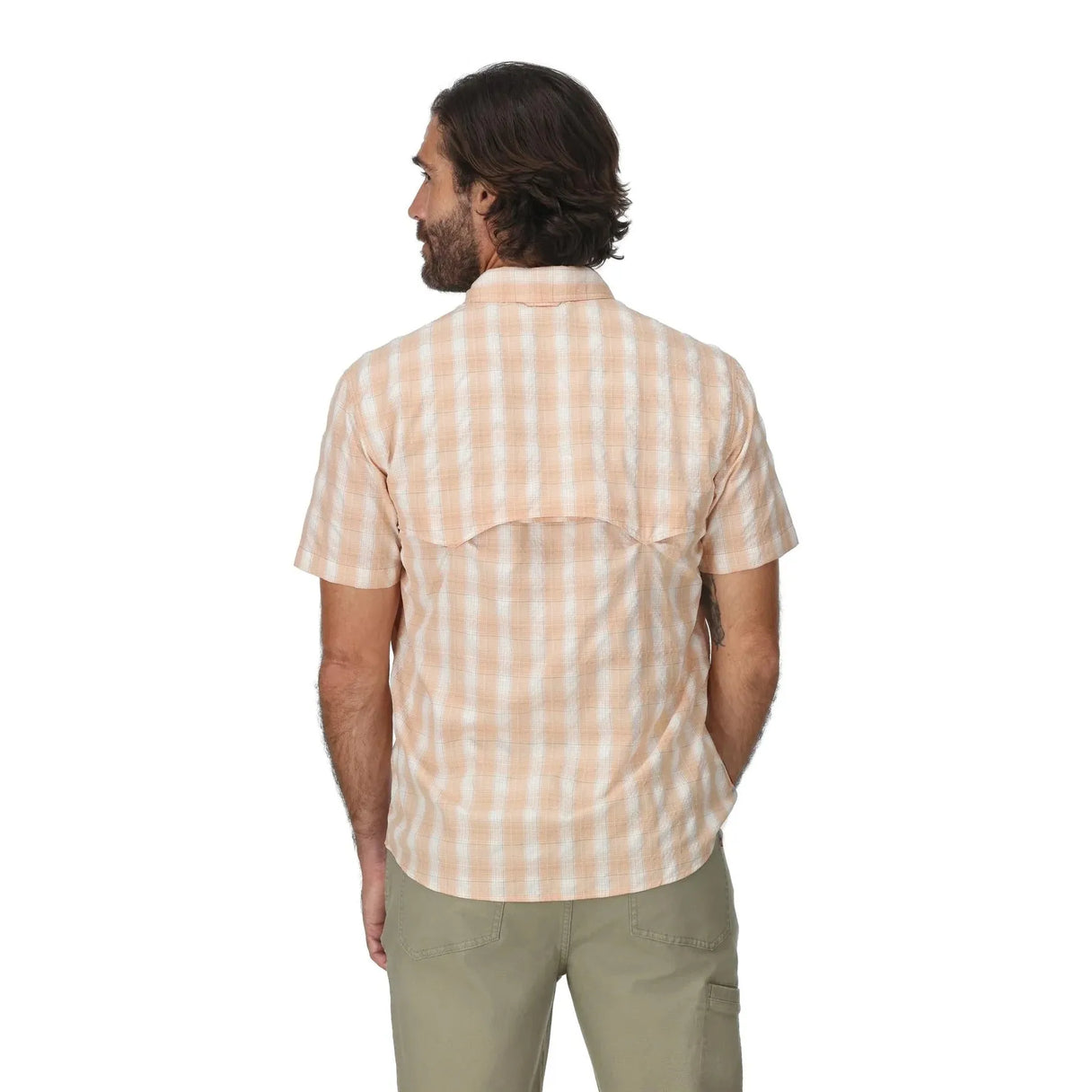 Simms M's Big Sky Shirt - White Bimini
