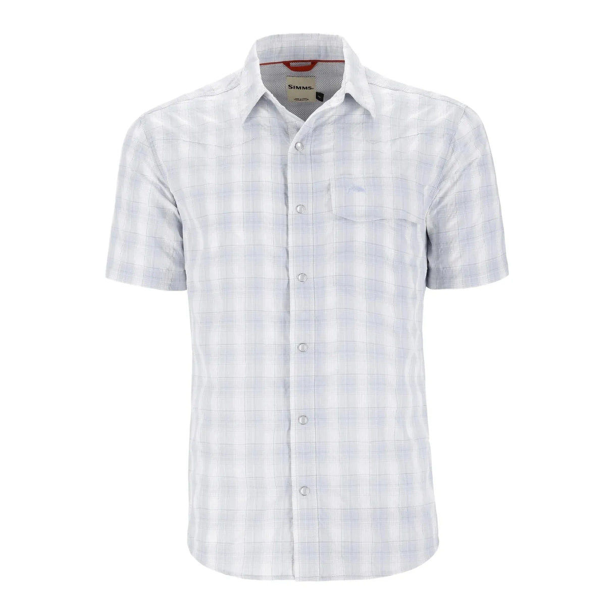 Simms M's Big Sky Shirt - White Bimini