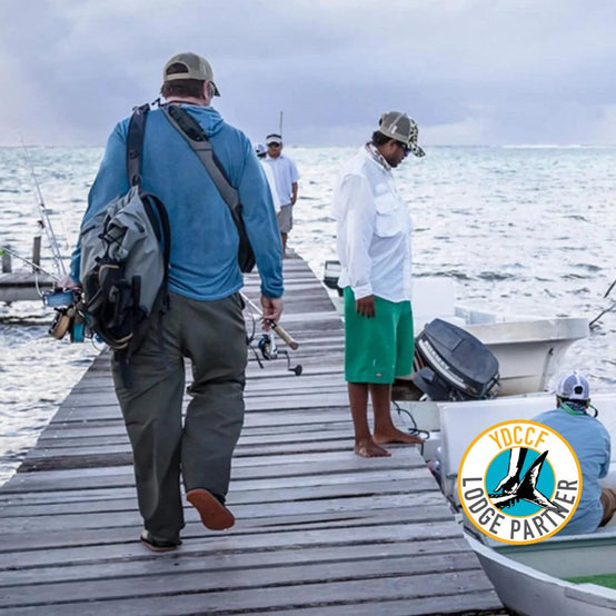Blue Horizon Lodge Hopkins, Belize Permit Fly Fishing Yellow Dog