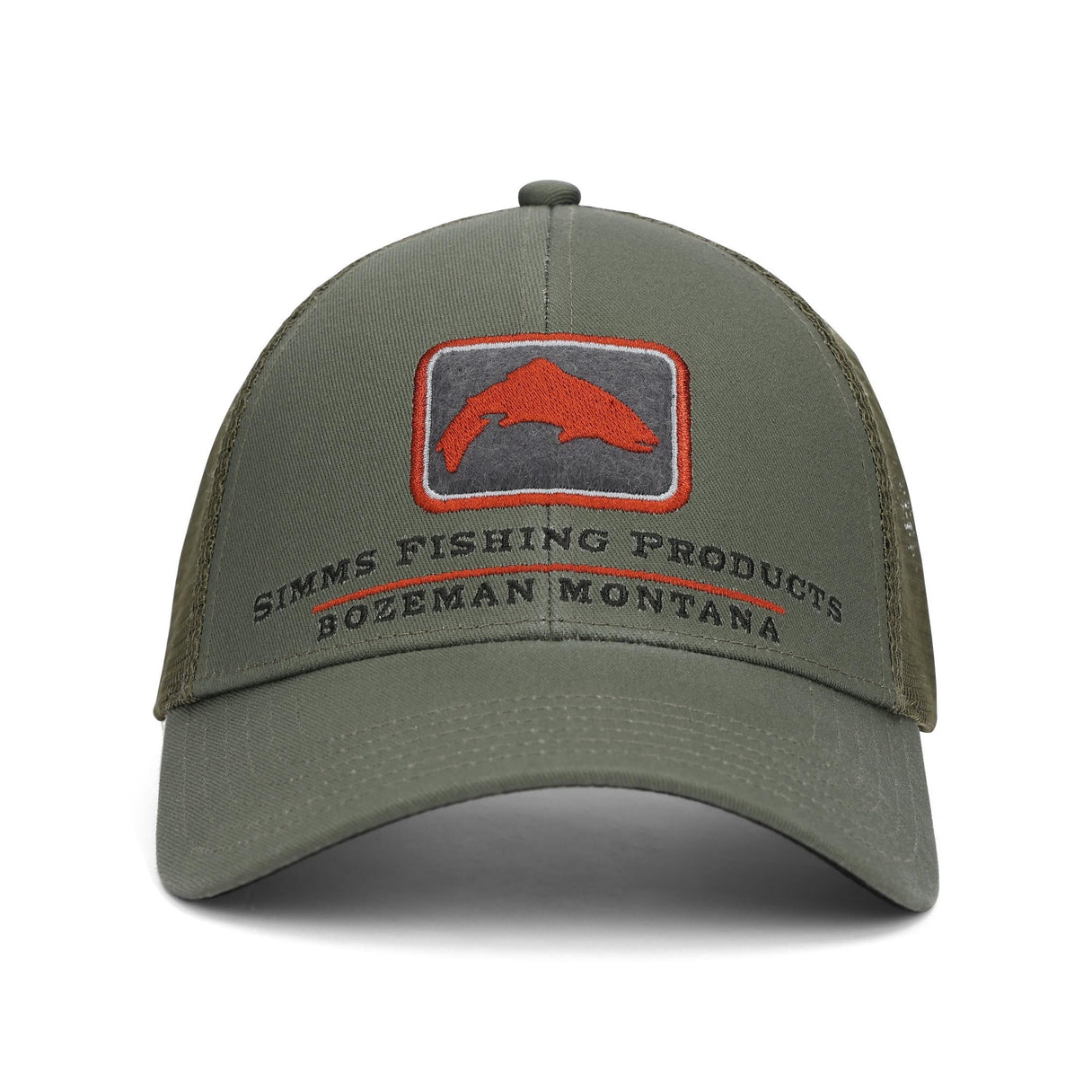 Simms Trout Icon Trucker - Smokey Olive