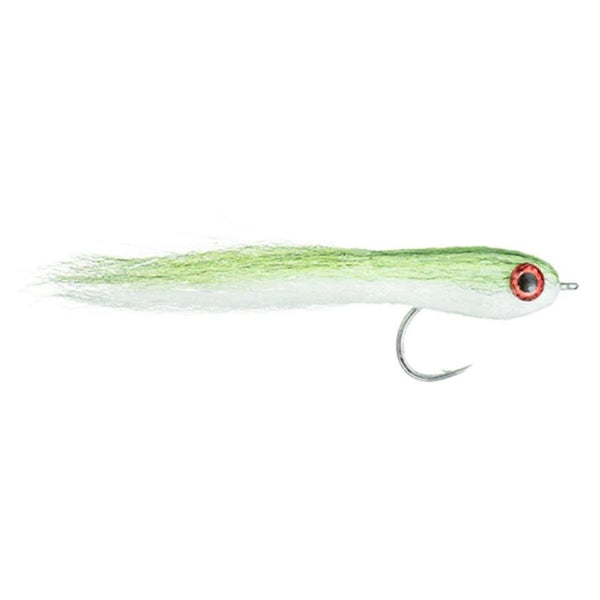Walker's Wiggler - Chartreuse/White - Size 4/0
