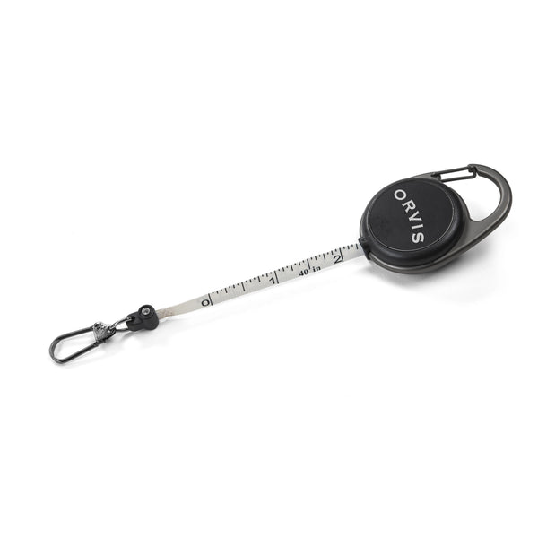 Orvis Black Nickel Carabiner Tape Measure Zinger Combo