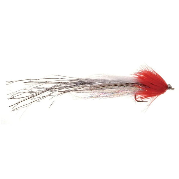 Flashtail Whistler - Red/White - Size 3/0