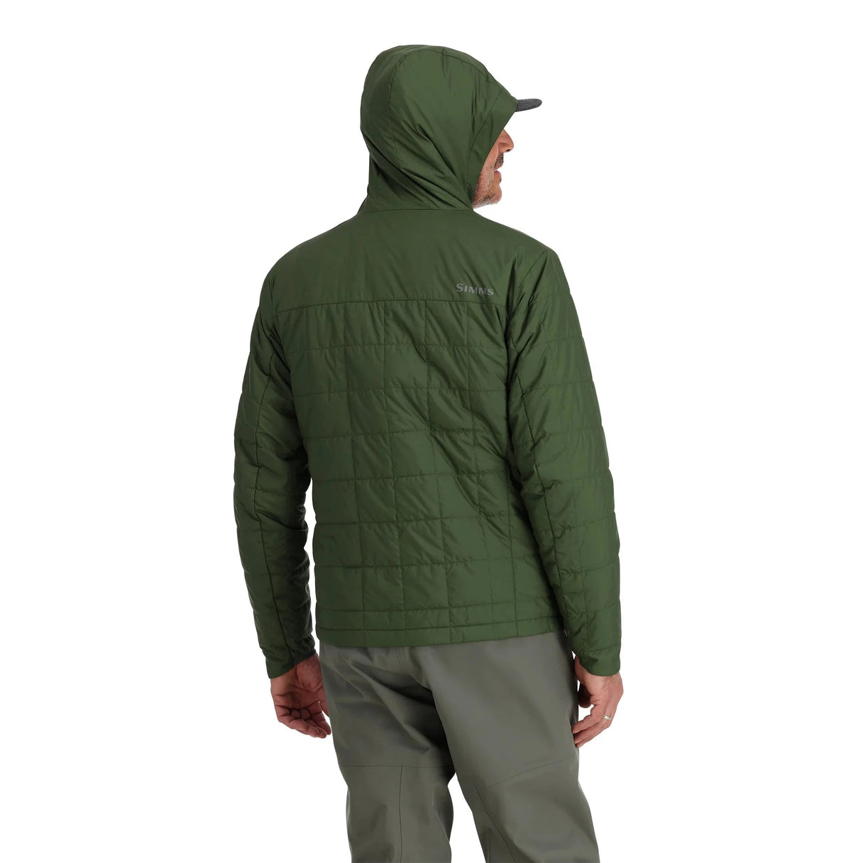 Simms Men s Fall Run Hoody Riffle Green Yellow Dog Flyfishing