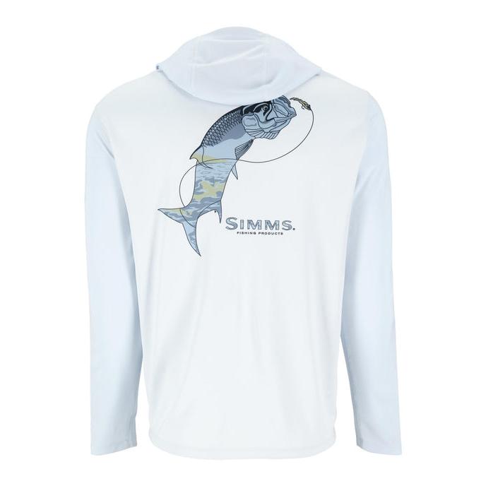 Simms Fishing Simms Men's Tech Hoody Artist Series - Bimini Tarpon.