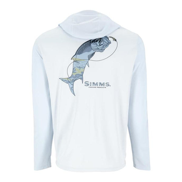 Simms Fishing Simms Men's Tech Hoody Artist Series - Bimini Tarpon.