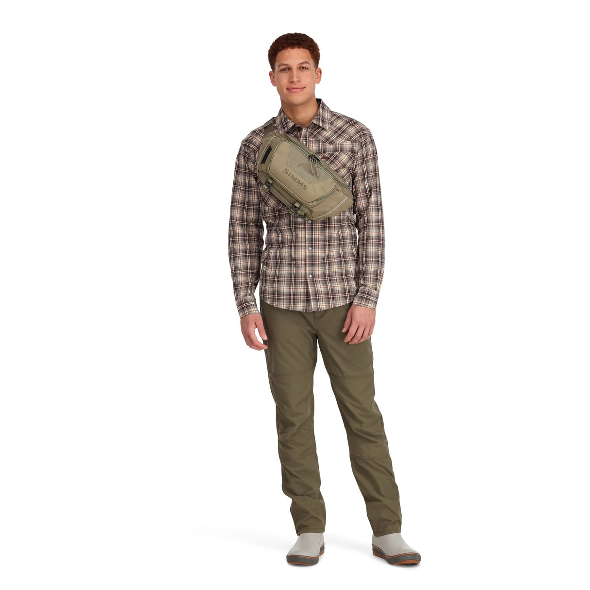 Simms Tributary Hip Pack - Regiment Camo Olive Drab