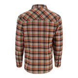 Simms Fishing Simms Men's Santee Flannel - Stone Shadow Box Plaid.