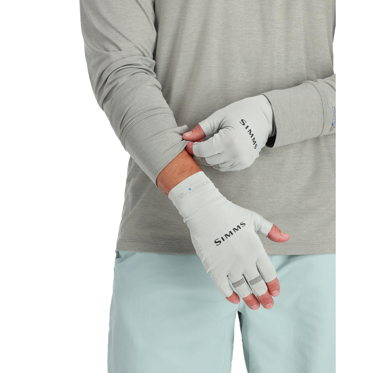 Simms SolarFlex Half-Finger SunGlove