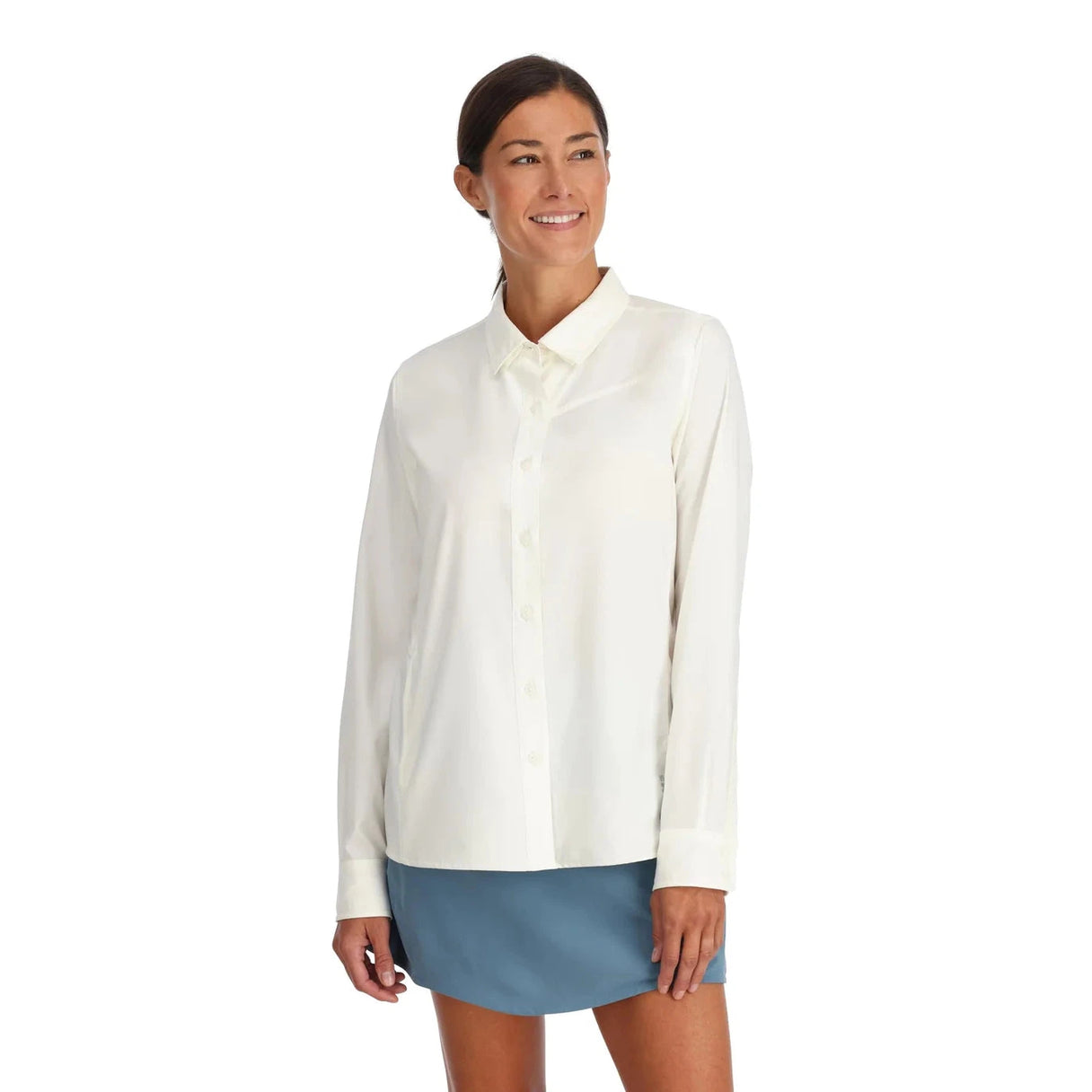 Simms Women's Isle Shirt - White