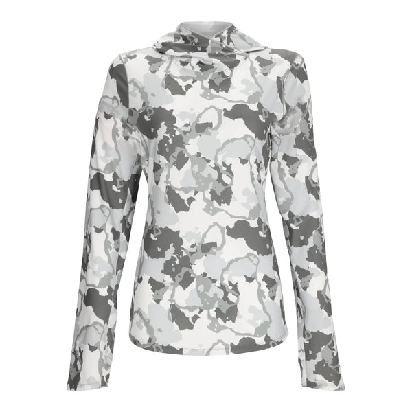Simms Fishing Simms Women's SolarFlex Hoody - Regiment Camo Cinder.