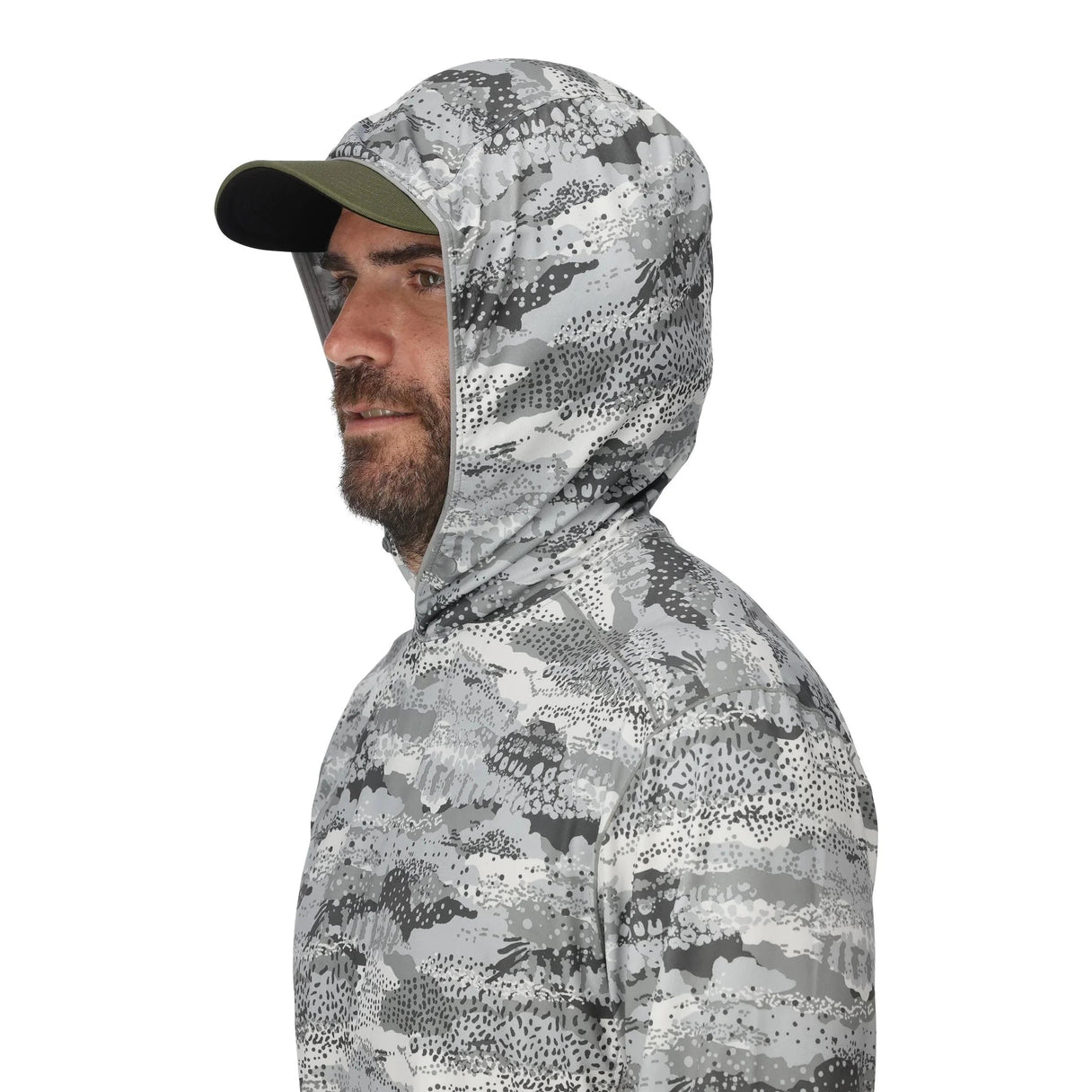 Simms Men's Bugstopper SolarFlex Hoody - Shroud Sterling