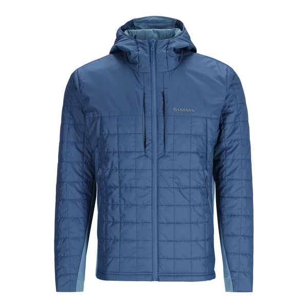 Simms Men's Fall Run Hybrid Hoody - Navy/Neptune