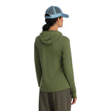 Simms Fishing Simms Women's Glades Hoody - Dark Clover Heather.