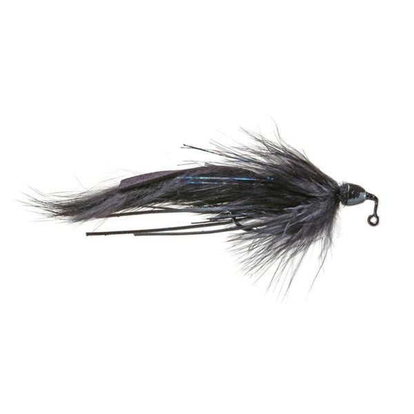 Umpqua Meat Whistle - Black - Size 1/0.