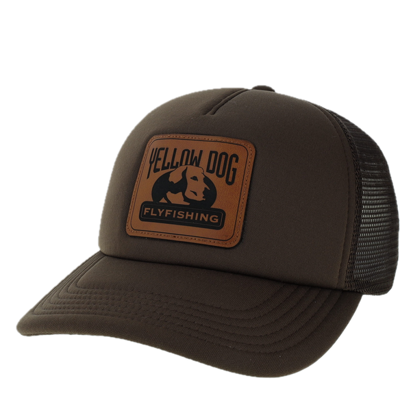 Yellow Dog Flyfishing Yellow Dog Trucker Hat - Brown.