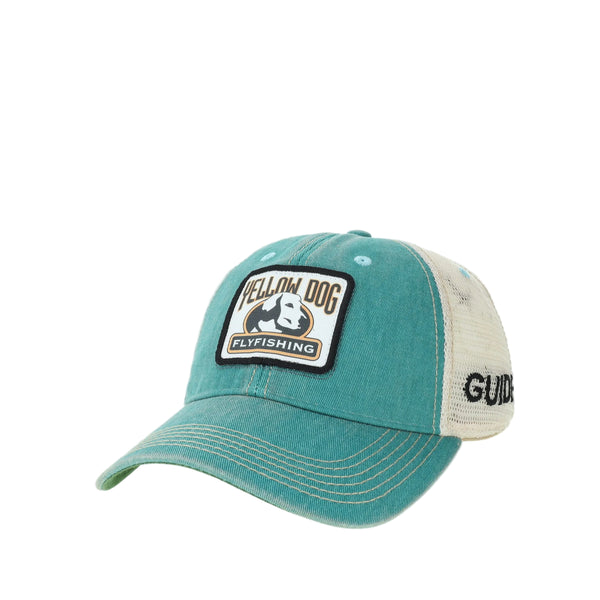Yellow Dog W's Trucker - Aqua Blue